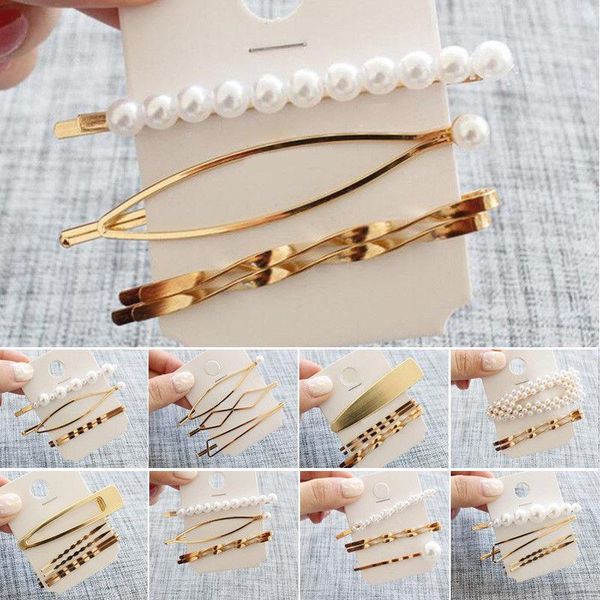 hair clips & barrettes 1-5pcs/set gold metal pins hairband bobby pin pearl clip for women girls beauty styling accessories, Golden;silver
hair clips & barrettes 1-5pcs/set gold metal pins hairband bobby pin pearl clip for women girls beauty styling accessories, Golden;silver