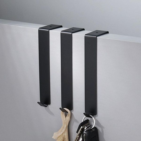 hooks & rails 4/5pcs kitchen cabinet door back hook hanger stainless steel without trace hats bags clothes rack bathroom towel shelf
hooks & rails 4/5pcs kitchen cabinet door back hook hanger stainless steel without trace hats bags clothes rack bathroom towel shelf
