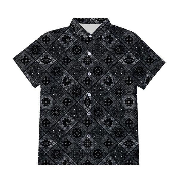 men's casual shirts ifpd button shirt bandana men oversized paisley short sleeve hawaiian beach loose summer male clothing, White;black
men's casual shirts ifpd button shirt bandana men oversized paisley short sleeve hawaiian beach loose summer male clothing, White;black