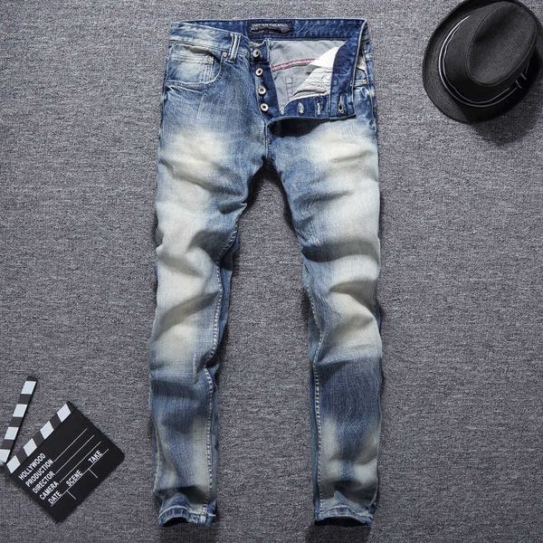 men's jeans italian style fashion light blue slim fit vintage designer men denim button pants streetwear hip hop homme 7q3z brq8
men's jeans italian style fashion light blue slim fit vintage designer men denim button pants streetwear hip hop homme 7q3z brq8