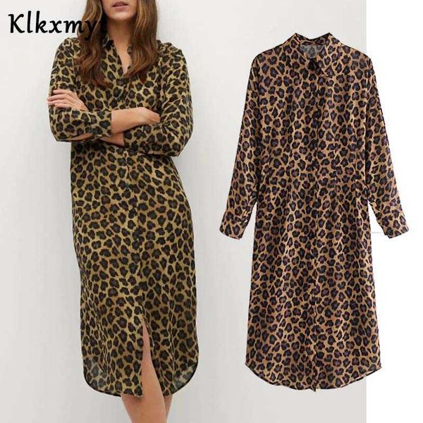 klkxmyt za dress women fashion leopard print vintage long sleeve lapel button-up midi party female vestidos 210527, Black;gray
klkxmyt za dress women fashion leopard print vintage long sleeve lapel button-up midi party female vestidos 210527, Black;gray