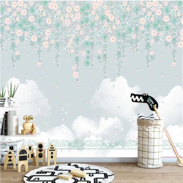 wallpapers custom wallpaper nordic pastoral style vines flower plant background wall painting 8d waterproof covering
wallpapers custom wallpaper nordic pastoral style vines flower plant background wall painting 8d waterproof covering