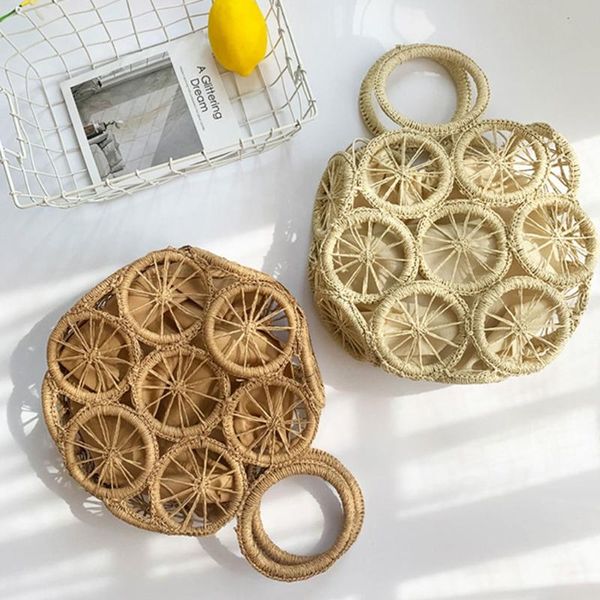 evening bags 63hc basket bag fashion round clutch with handle hollow straw woven rattan tote po props summer vacation
evening bags 63hc basket bag fashion round clutch with handle hollow straw woven rattan tote po props summer vacation