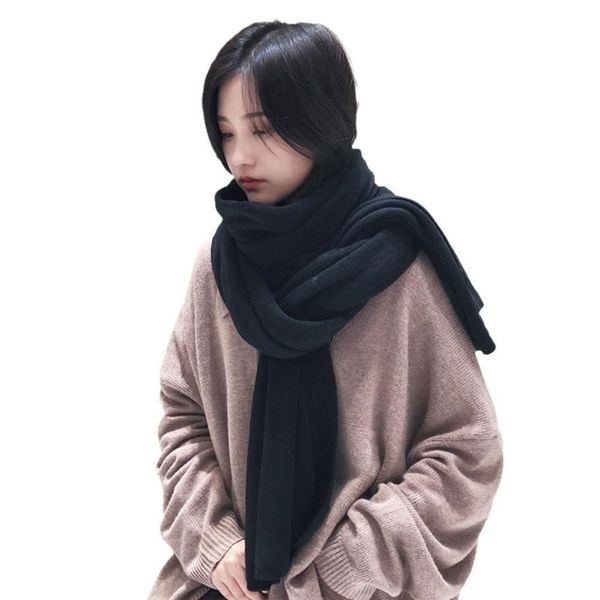scarves thick warm scarf for women pure color ladies imitation cashmere black female winter to increase, Blue;gray
scarves thick warm scarf for women pure color ladies imitation cashmere black female winter to increase, Blue;gray