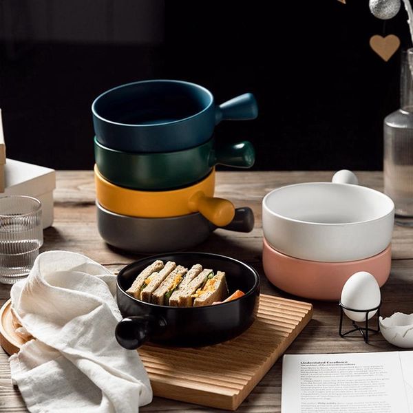 dishes & plates creative ceramic with handle bowl salad oven special baking baked rice fruit dessert instant noodle
dishes & plates creative ceramic with handle bowl salad oven special baking baked rice fruit dessert instant noodle