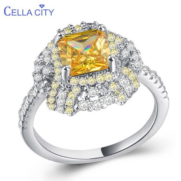 cluster rings cellacity trendy silver 925 ring fine jewelry for women square gemstones citrine ol female dating accessory party gift, Golden;silver
cluster rings cellacity trendy silver 925 ring fine jewelry for women square gemstones citrine ol female dating accessory party gift, Golden;silver