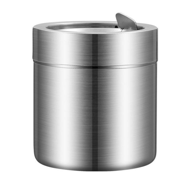 waste bins stainless steel windproof ashtray smoke ash holder container with folding cover for home car supplies gifts mj714
waste bins stainless steel windproof ashtray smoke ash holder container with folding cover for home car supplies gifts mj714