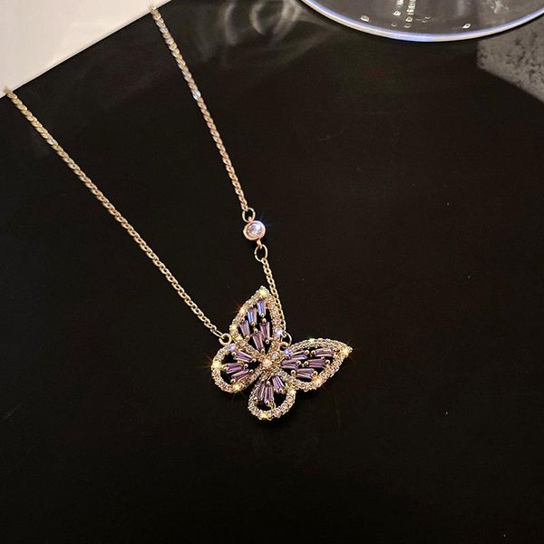 pendant necklaces lovelink zircon butterfly necklace for women simple classic charm animal valentine's day gift, Silver
pendant necklaces lovelink zircon butterfly necklace for women simple classic charm animal valentine's day gift, Silver