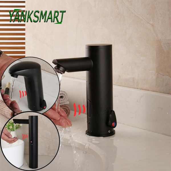 bathroom sink faucets yankasmart matte black basin automatic touch sensor faucet deck mounted solid brass cold and water mixer tap
bathroom sink faucets yankasmart matte black basin automatic touch sensor faucet deck mounted solid brass cold and water mixer tap