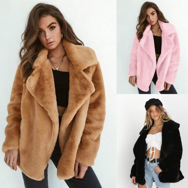 women's jackets fashionable autumn and winter explosion models plush lapel comfortable fit jacket, Black;brown
women's jackets fashionable autumn and winter explosion models plush lapel comfortable fit jacket, Black;brown