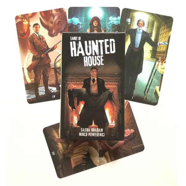 78card tarot of haunted house card oracles cards for fate divination board game and a variety options games individual
78card tarot of haunted house card oracles cards for fate divination board game and a variety options games individual