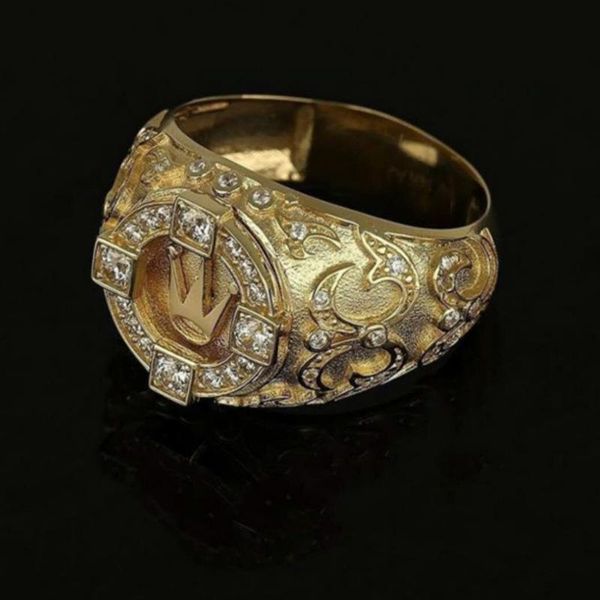 wedding rings vintage gothic cubic zirconia tiara crown ring luxury gold cross pattern for women men fashion anniversary jewelry, Slivery;golden
wedding rings vintage gothic cubic zirconia tiara crown ring luxury gold cross pattern for women men fashion anniversary jewelry, Slivery;golden