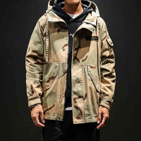 men's jackets spring camouflage hoodie workwear jacket men 's plus size korean loose cotton -padded coat 330p, Black;brown
men's jackets spring camouflage hoodie workwear jacket men 's plus size korean loose cotton -padded coat 330p, Black;brown