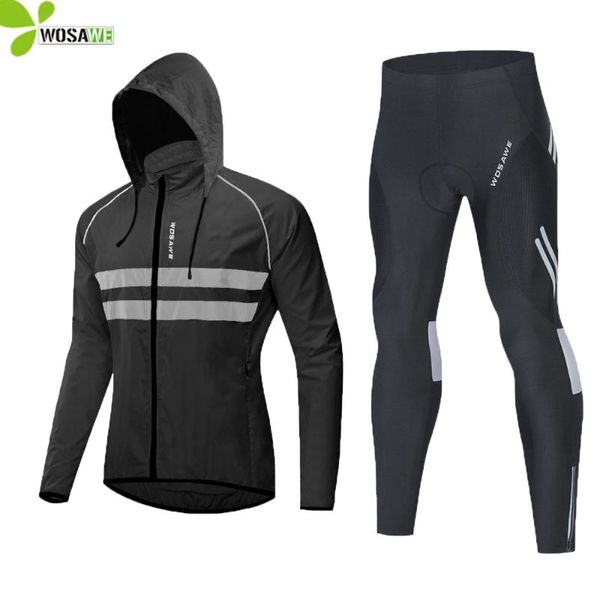 racing sets wosawe windproof reflective mtb bike wind coat set thin hood windbreaker quick dry pants bicycle clothing cycling jersey, Black;blue
racing sets wosawe windproof reflective mtb bike wind coat set thin hood windbreaker quick dry pants bicycle clothing cycling jersey, Black;blue