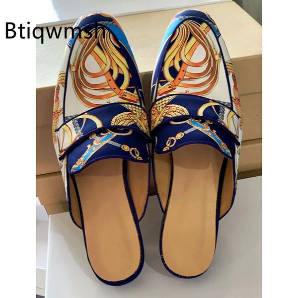 dress shoes luxury satin slippers men round toe mixed color blue flat man fashion mules male, Black
dress shoes luxury satin slippers men round toe mixed color blue flat man fashion mules male, Black