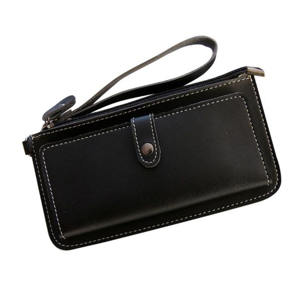 wallets women long simple clutch bags solid color pu leather female purses zipper hasp buckle opening ladies casual, Red;black
wallets women long simple clutch bags solid color pu leather female purses zipper hasp buckle opening ladies casual, Red;black