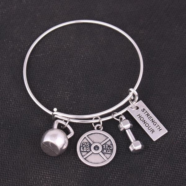 charm bracelets gym jewelry i will 25lb weight plate never give up fit mom strength honour dumbbell series bangles christmas, Golden;silver
charm bracelets gym jewelry i will 25lb weight plate never give up fit mom strength honour dumbbell series bangles christmas, Golden;silver