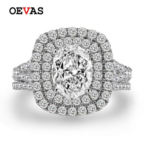 cluster rings oevas sparkling 2 s oval high carbon diamond wedding set 100% 925 sterling silver fine jewelry wholesale, Golden;silver
cluster rings oevas sparkling 2 s oval high carbon diamond wedding set 100% 925 sterling silver fine jewelry wholesale, Golden;silver