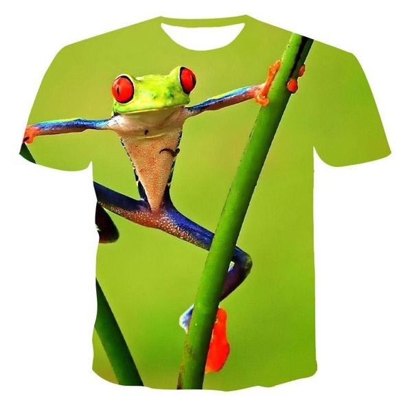 men's t-shirts 2021 summer men and women all-match t-shirt 3d digital printing frog pattern round neck short-sleeved red casual 130, White;black
men's t-shirts 2021 summer men and women all-match t-shirt 3d digital printing frog pattern round neck short-sleeved red casual 130, White;black