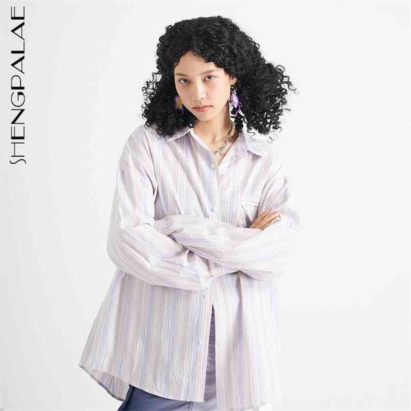 simple blue striped blouse women's summer laple larhe size single breasted long sleeve shirt female tide 210427, White
simple blue striped blouse women's summer laple larhe size single breasted long sleeve shirt female tide 210427, White