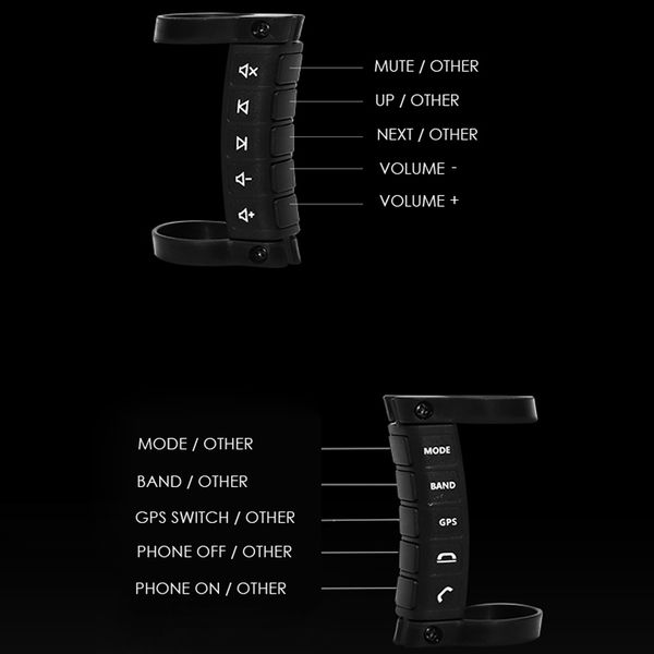 universal multi-function wireless steering wheel controller button for car radio dvd navigation multimedia stereo 10 keys
universal multi-function wireless steering wheel controller button for car radio dvd navigation multimedia stereo 10 keys