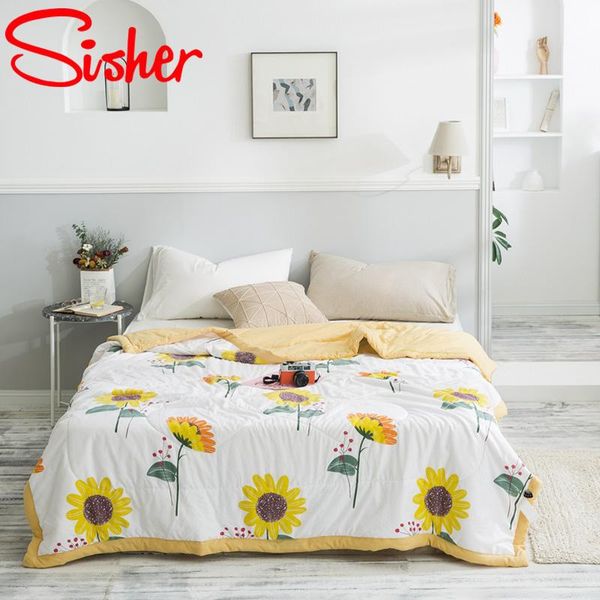 comforters & sets sunflower printed thin summer quilt soft comfortable qulits for kid or portable office bedroom comforter sofa blanke
comforters & sets sunflower printed thin summer quilt soft comfortable qulits for kid or portable office bedroom comforter sofa blanke