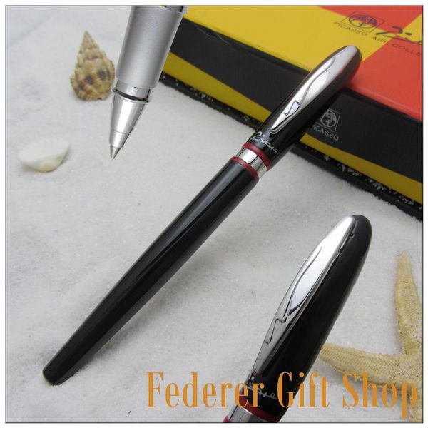 ballpoint pens picasso g907 montmartre gloss black and silver pen red ring metal case gift rollerball 2 color optional, Blue;orange
ballpoint pens picasso g907 montmartre gloss black and silver pen red ring metal case gift rollerball 2 color optional, Blue;orange