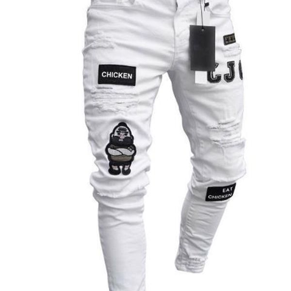 men's jeans tight fitting solid color denim for male clothing designer pants fashion mens skinny, Blue
men's jeans tight fitting solid color denim for male clothing designer pants fashion mens skinny, Blue