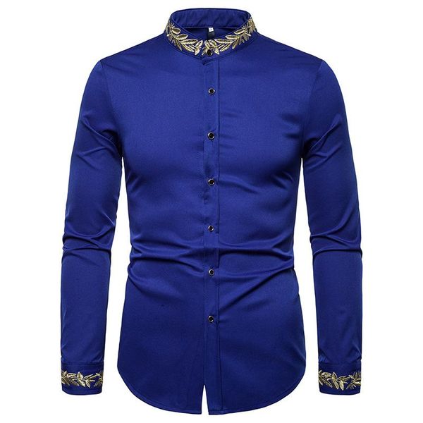 men's casual shirts autumn 2021 fashion western shirt pattern embroidery stand collar single-breasted long-sleeved, White;black
men's casual shirts autumn 2021 fashion western shirt pattern embroidery stand collar single-breasted long-sleeved, White;black