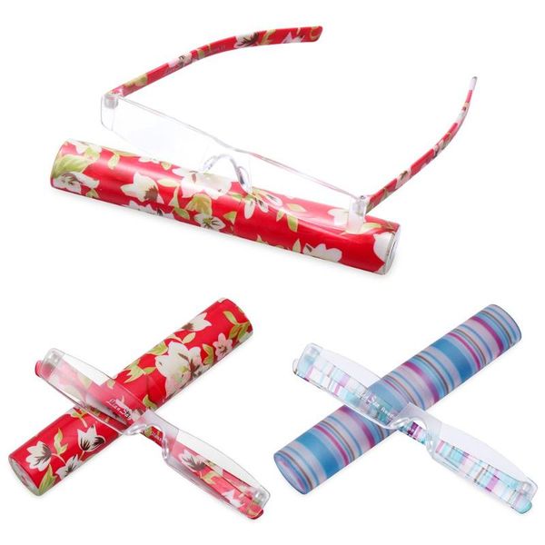 sunglasses 1pc reading glasses portable small with pen tube case slim pocket readers anti eyestrain for men & women, White;black
sunglasses 1pc reading glasses portable small with pen tube case slim pocket readers anti eyestrain for men & women, White;black
