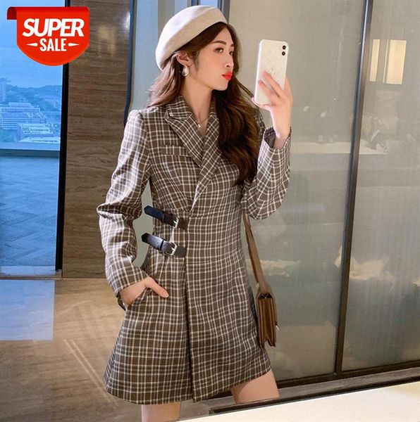 korean style temperament design niche retro plaid dress, waist slimming suit skirt #ym51, Black;gray
korean style temperament design niche retro plaid dress, waist slimming suit skirt #ym51, Black;gray