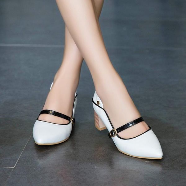 dress shoes pxelena women mary janes chunky block square high heel pointed toe bordered shallow pumps 2021 spring style plus size, Black
dress shoes pxelena women mary janes chunky block square high heel pointed toe bordered shallow pumps 2021 spring style plus size, Black