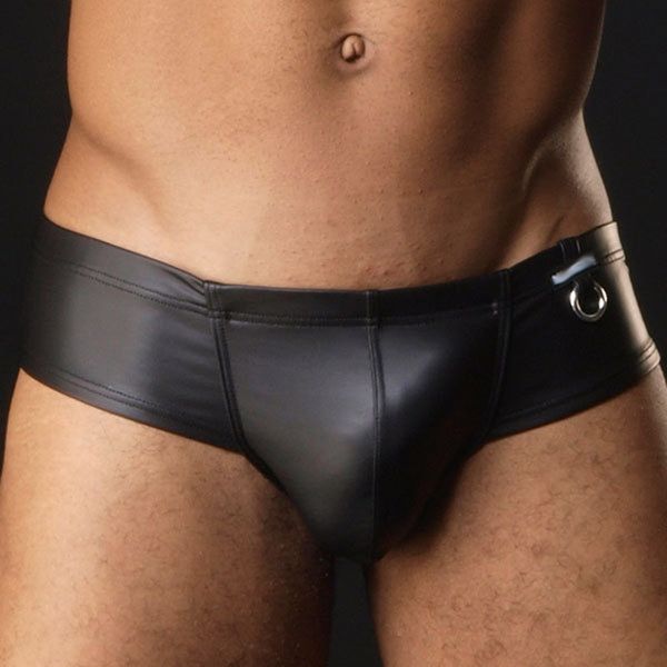 faux leather excitation salient men's boxers stationary rings u convex club underwear fad male boxer shorts gigolo costume, Black;white
faux leather excitation salient men's boxers stationary rings u convex club underwear fad male boxer shorts gigolo costume, Black;white