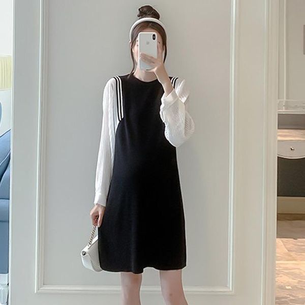 maternity dresses 8843# dress nursing lactation long sleeves o neck patchwork loose stylish pregnant women mom, White
maternity dresses 8843# dress nursing lactation long sleeves o neck patchwork loose stylish pregnant women mom, White