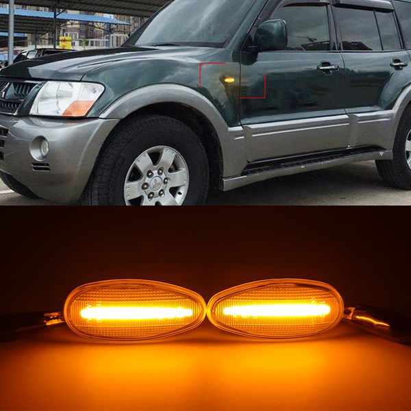 1 set for mitsubishi pajero sport k9 galant outlander lancer a i-miev led dynamic side marker lights arrow turn signal lamps
1 set for mitsubishi pajero sport k9 galant outlander lancer a i-miev led dynamic side marker lights arrow turn signal lamps