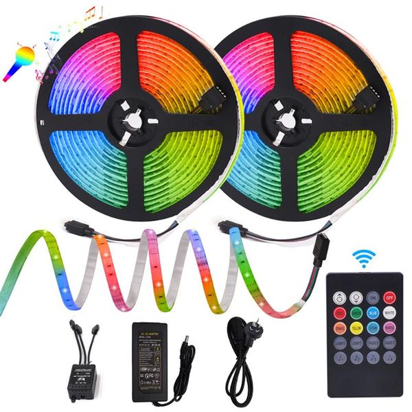 strip with music controller smd 30leds/m flexible tv backlight rgb light ribbon diode waterproof 5m 10m strips led
strip with music controller smd 30leds/m flexible tv backlight rgb light ribbon diode waterproof 5m 10m strips led