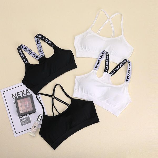 gym clothing 3pcs girl sport bra black padded yoga brassiere fitness sports tank female push up vest, White;black
gym clothing 3pcs girl sport bra black padded yoga brassiere fitness sports tank female push up vest, White;black