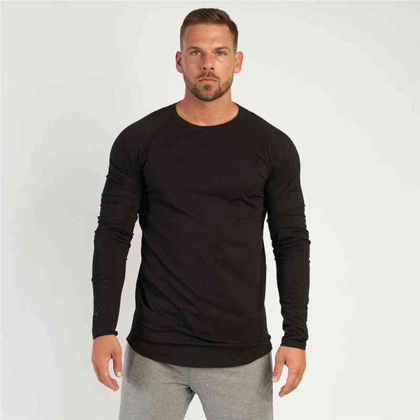 muscleguys brand t-shirt men spring cotton t shirt men solid color sports tshirt o-neck long sleeve men slim fit tee shirts 210421, White;black
muscleguys brand t-shirt men spring cotton t shirt men solid color sports tshirt o-neck long sleeve men slim fit tee shirts 210421, White;black