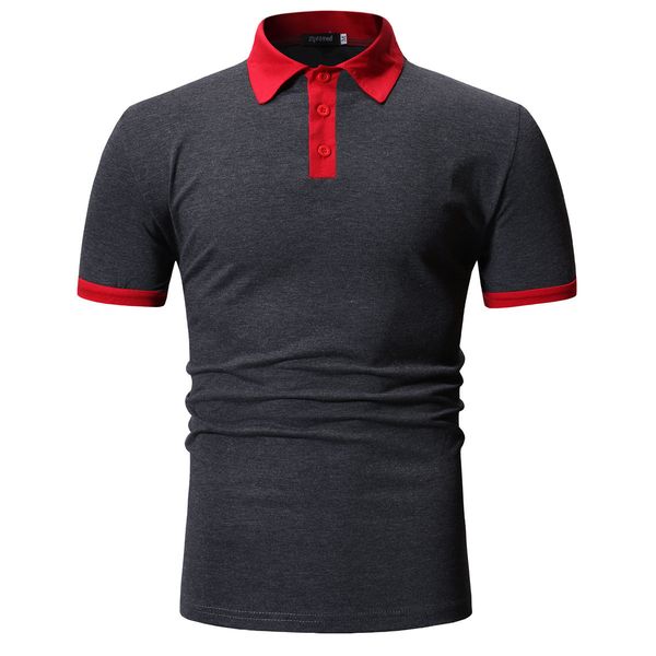 fashion polo shirt youth color matching stand collar short sleeve casual men's f326 in spring and summer of 2021, White;black
fashion polo shirt youth color matching stand collar short sleeve casual men's f326 in spring and summer of 2021, White;black
