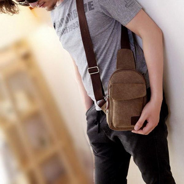 men's small chest sling bag travel hiking cross body messenger shoulder backpack solid men canvas waist bags
men's small chest sling bag travel hiking cross body messenger shoulder backpack solid men canvas waist bags