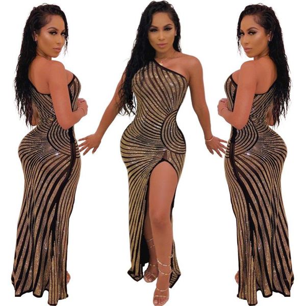 casual dresses one shoulder split party elegant dress women vestido diamond women's mesh ironing harajuku gothic boho, Black;gray
casual dresses one shoulder split party elegant dress women vestido diamond women's mesh ironing harajuku gothic boho, Black;gray