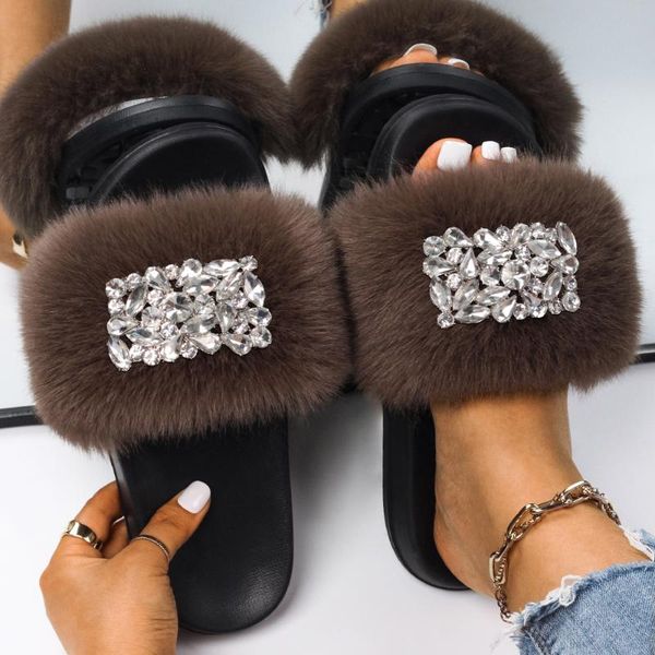 slippers fashion fluffy women faux fur slides flat sandals bling rhinestone plush indoor flip flops casual shoes 2021, Black
slippers fashion fluffy women faux fur slides flat sandals bling rhinestone plush indoor flip flops casual shoes 2021, Black