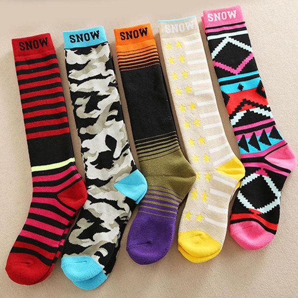 brand ski socks winter snowboard sport men & women thick warm cycling moisture absorption high elastic sock sports, Black
brand ski socks winter snowboard sport men & women thick warm cycling moisture absorption high elastic sock sports, Black