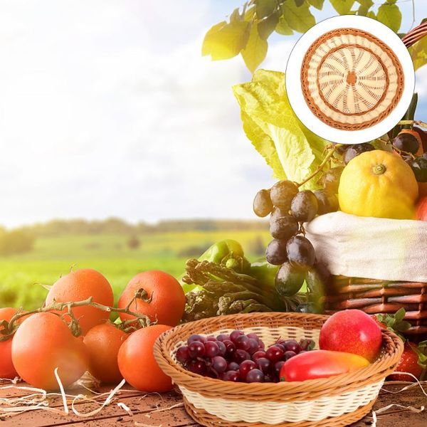 decorative flowers & wreaths 1pc simple weaving snack basket supermarket food holder bread
decorative flowers & wreaths 1pc simple weaving snack basket supermarket food holder bread