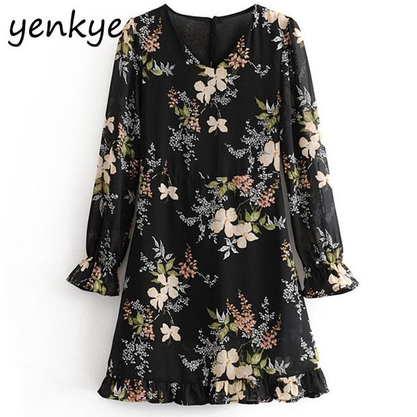 casual dresses women vintage floral print chiffon dress lady back hollow out v neck long sleeve summer vestido omzz6855, Black;gray
casual dresses women vintage floral print chiffon dress lady back hollow out v neck long sleeve summer vestido omzz6855, Black;gray