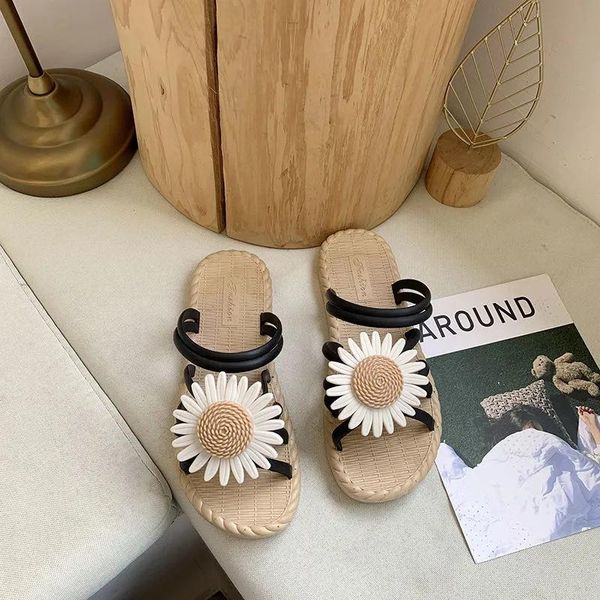 trendy style girls black sunflower slippers wear resitant comfy womens shoes leisure classic womans mules
trendy style girls black sunflower slippers wear resitant comfy womens shoes leisure classic womans mules