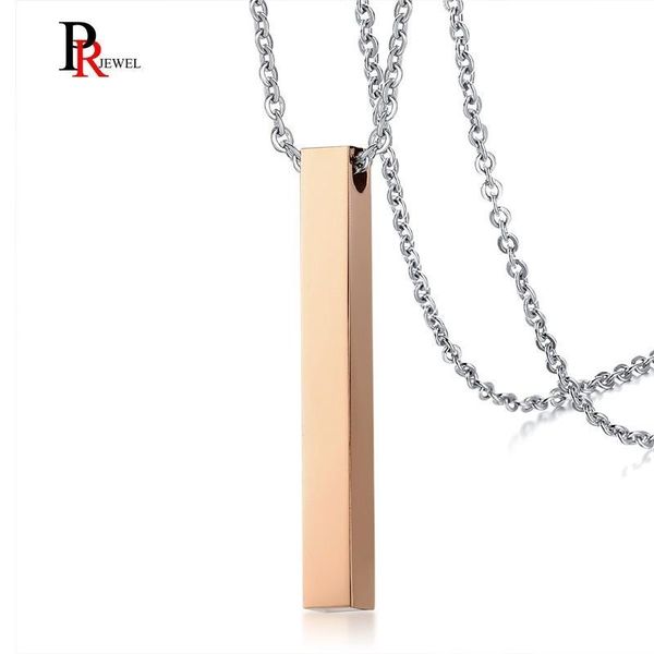 pendant necklaces minimalist plain vertical bar necklace stainless steel chain 20 inch, Silver
pendant necklaces minimalist plain vertical bar necklace stainless steel chain 20 inch, Silver
