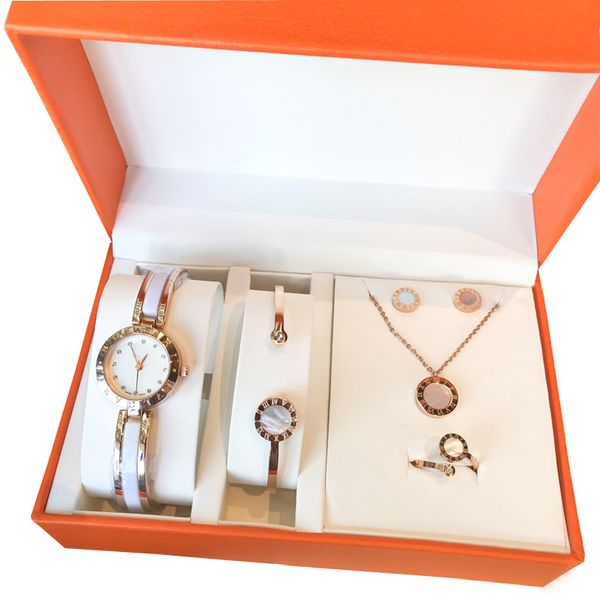 fashion women luxury watches titanium ceramics platinum plated gold quartz design wristwatches jewelry with rings bracelets earrings necklac, Slivery;brown
fashion women luxury watches titanium ceramics platinum plated gold quartz design wristwatches jewelry with rings bracelets earrings necklac, Slivery;brown