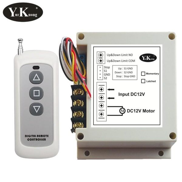 smart home control external button remote motor wireless switch 12v 40a 400w forwards reverse sup down switches
smart home control external button remote motor wireless switch 12v 40a 400w forwards reverse sup down switches