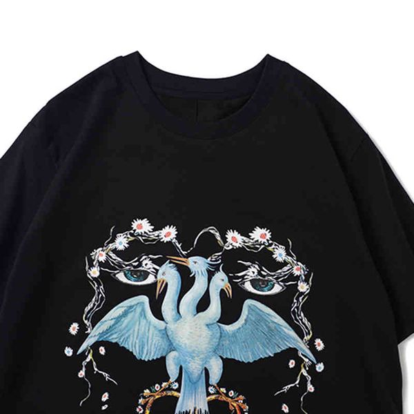 luxury brand t shirt 2021 mens stylist shirt man short sleeve men women couple bird print fashion casual loose ee nwrw, White;black
luxury brand t shirt 2021 mens stylist shirt man short sleeve men women couple bird print fashion casual loose ee nwrw, White;black